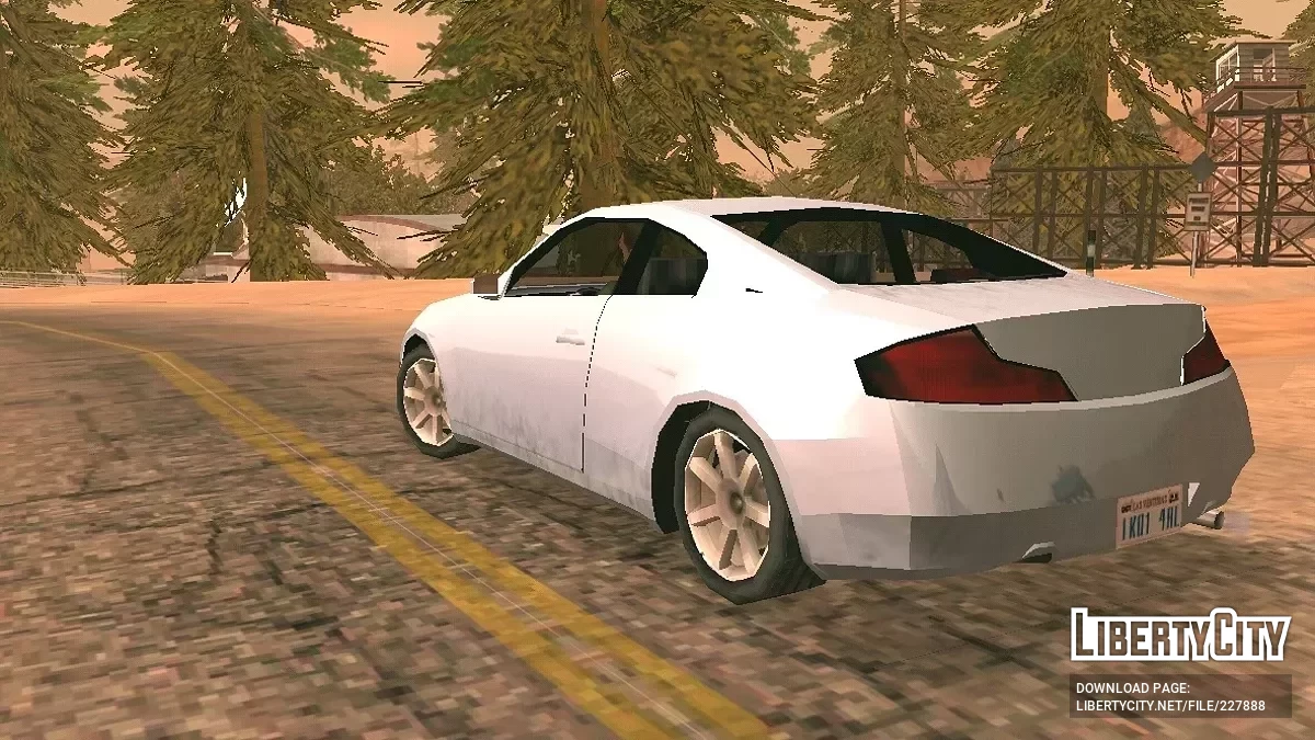 Nissan Infiniti 2001 / GTA San Andreas (iOS, Android)