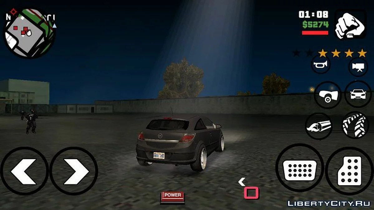 Opel Astra GTC (тільки DFF) / GTA San Andreas (iOS, Android)