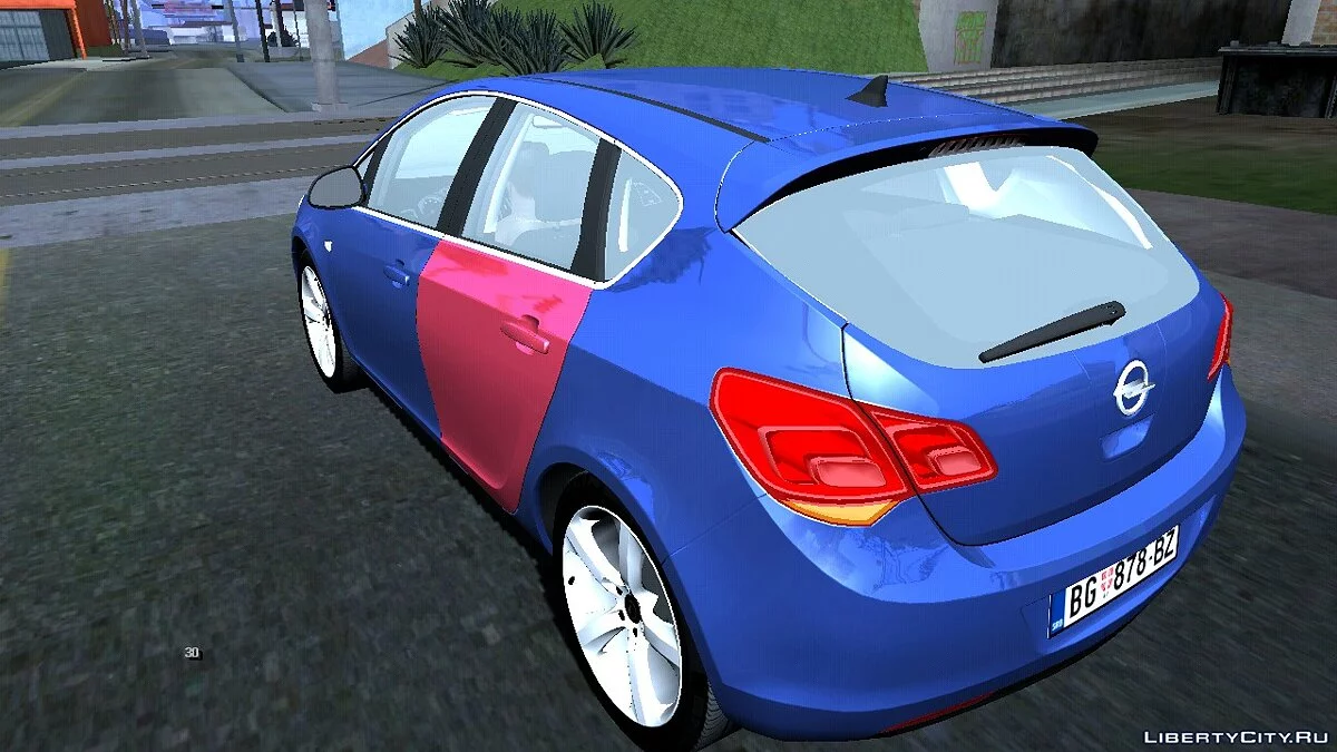 2011 Opel Astra J / GTA San Andreas (iOS, Android)