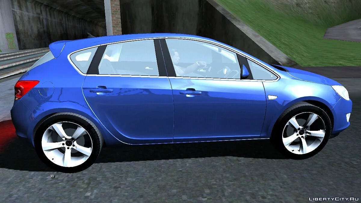 2011 Opel Astra J / GTA San Andreas (iOS, Android)
