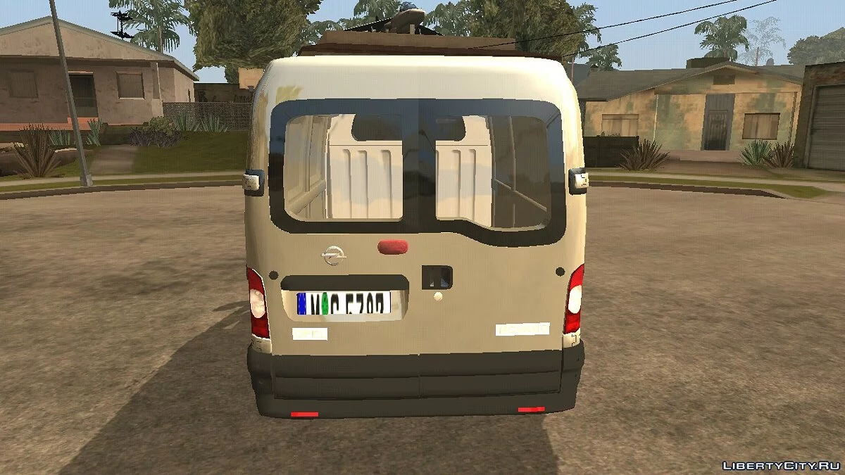 Opel Movano [Kombi corto v2] / GTA San Andreas (iOS, Android)