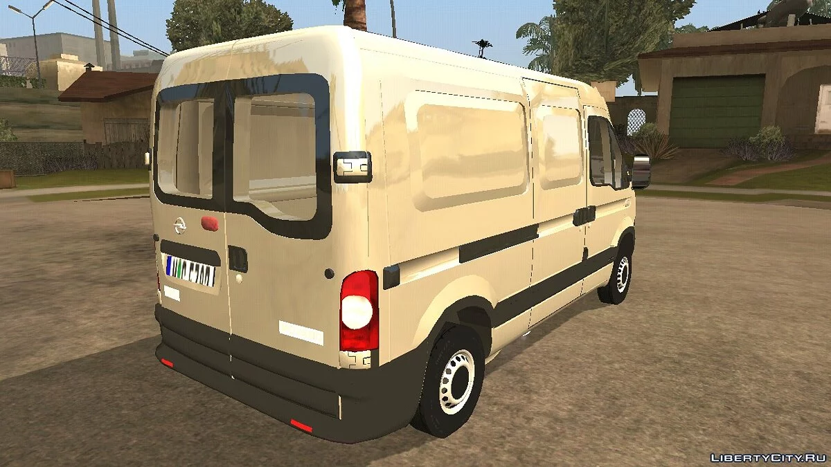 Opel Movano [Kombi corto v2] / GTA San Andreas (iOS, Android)