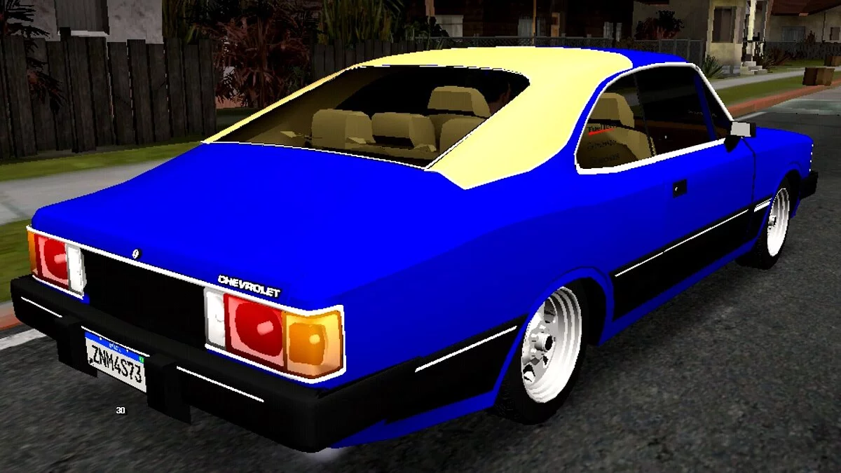 Opel Opala 87 Diplomata Coupe (DFF uniquement) / GTA San Andreas (iOS, Android)