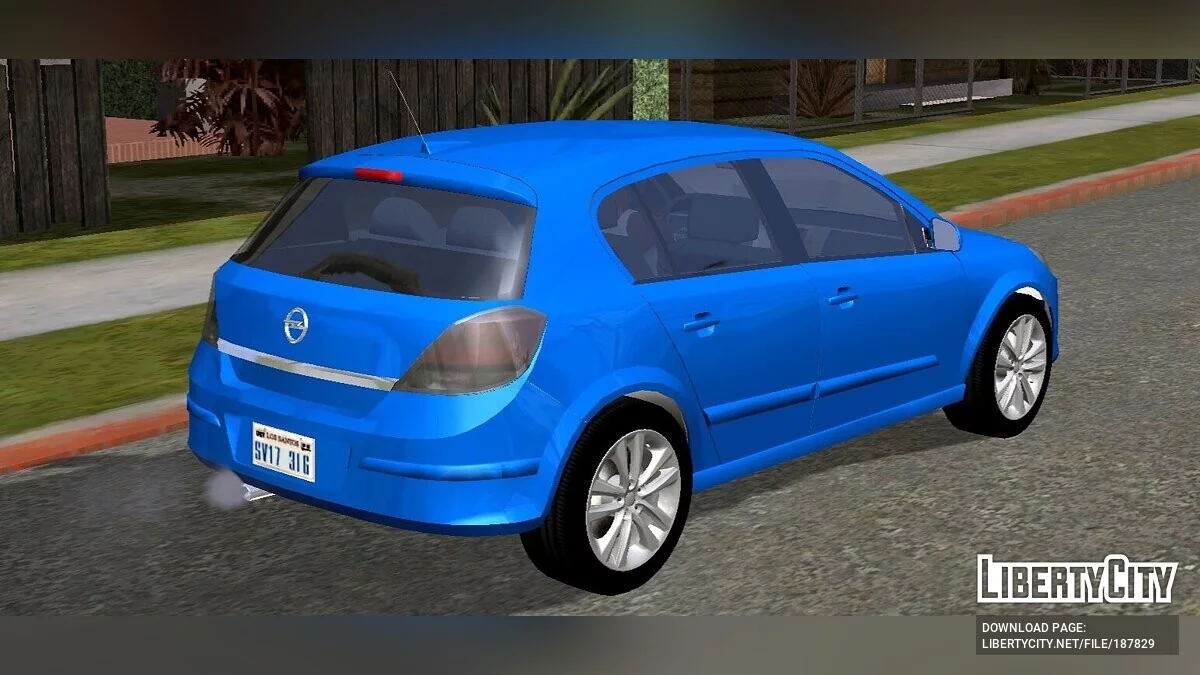 Opel Astra H (apenas DFF) / GTA San Andreas (iOS, Android)