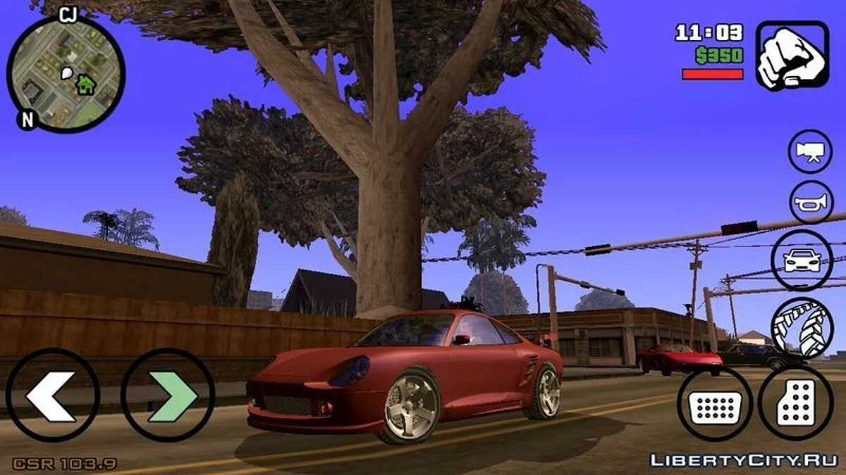 GTA V Comet / GTA San Andreas (iOS, Android)