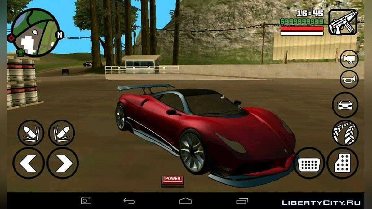 GTA V Pegassi Osiris / GTA San Andreas (iOS, Android)