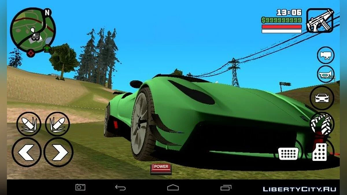 GTA V Pegassi Osiris / GTA San Andreas (iOS, Android)