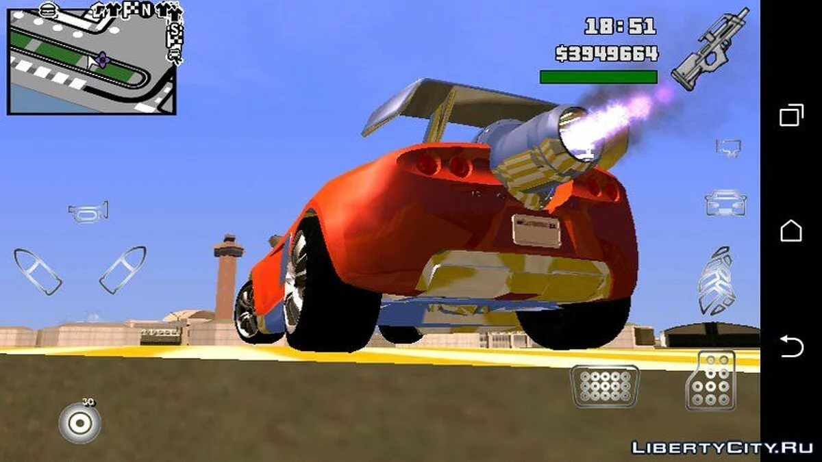 GTA V Coil Rocket Voltic / GTA San Andreas (iOS, Android)