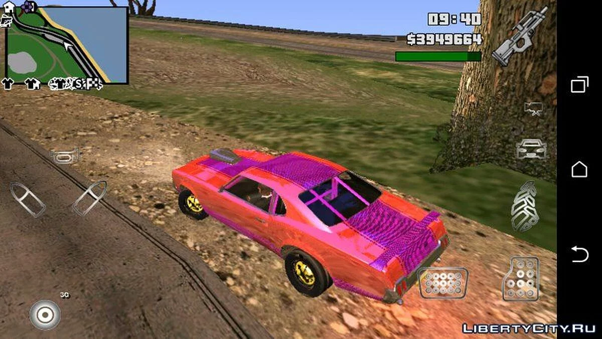 GTA V Declasse Sabre GT Turbo / GTA San Andreas (iOS, Android)