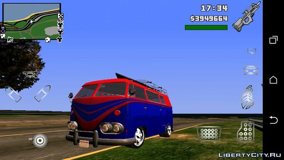 GTA V Surfer Cleaner / GTA San Andreas (iOS, Android)
