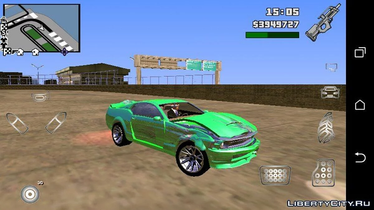 GTA V Vapid Dominator / GTA San Andreas (iOS, Android)