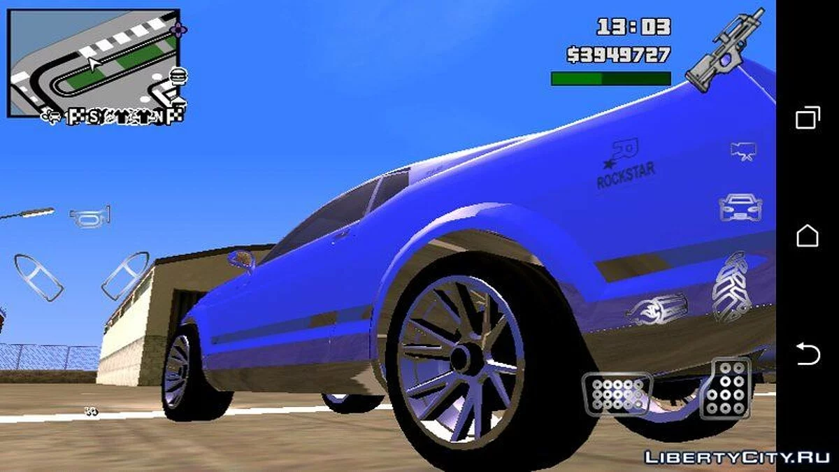GTA V Vapid Dominator / GTA San Andreas (iOS, Android)