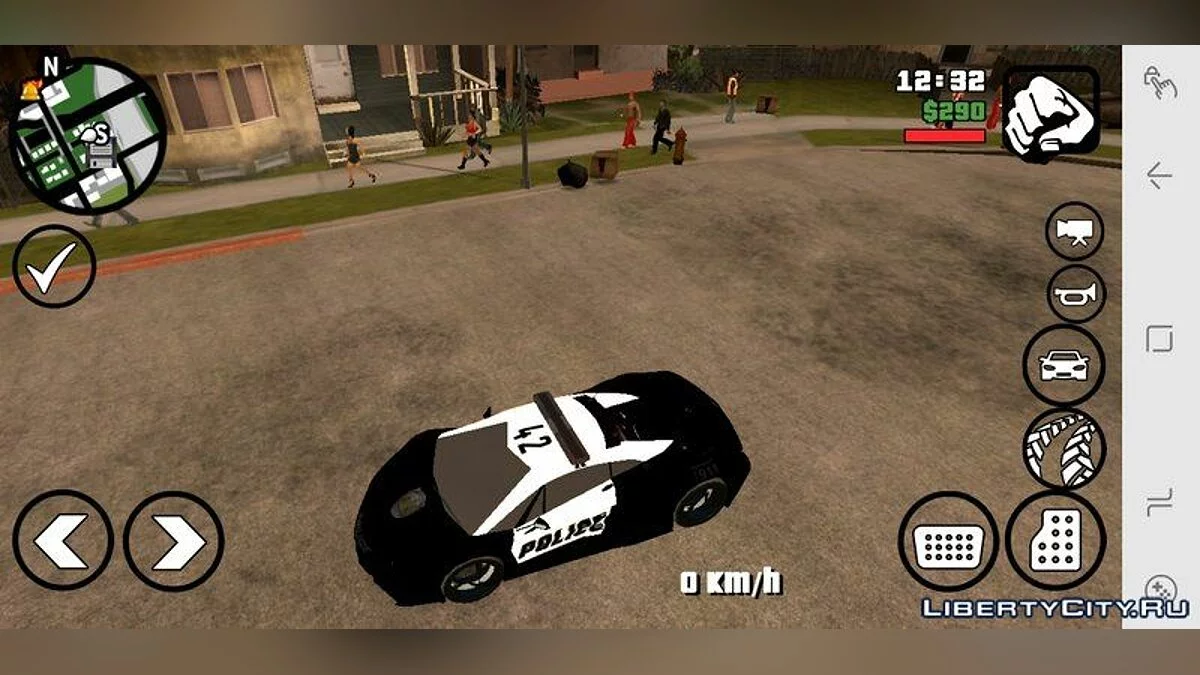 Pegasi Lampo S18B Federal Police - Police fédérale / GTA San Andreas (iOS, Android)