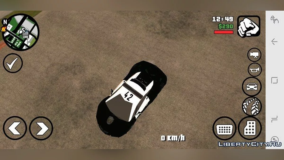 Pegasi Lampo S18B Federal Police - Police fédérale / GTA San Andreas (iOS, Android)