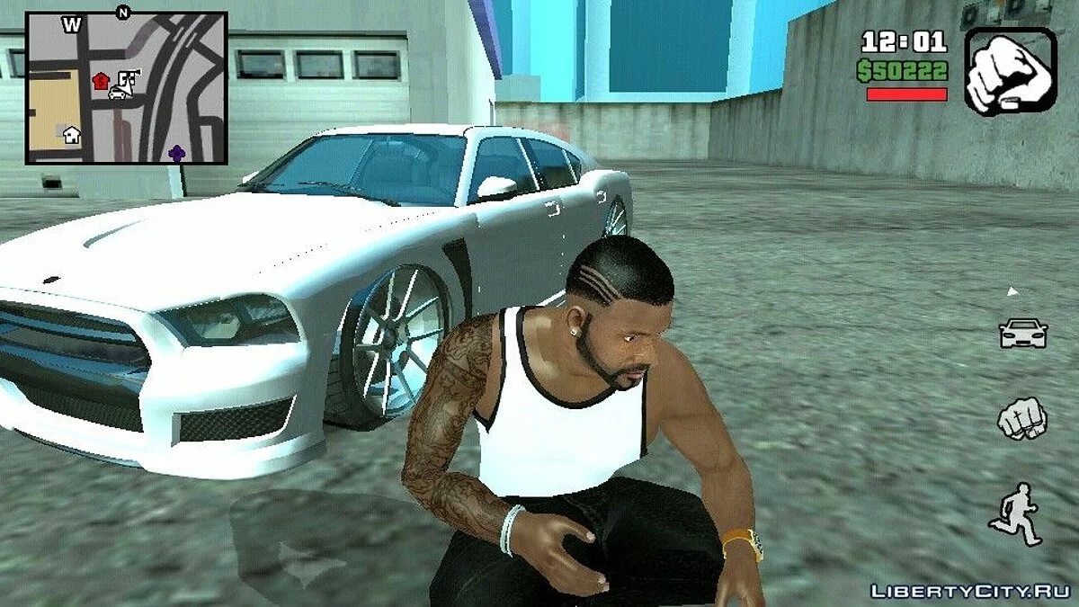 Bravado Buffalo S aus GTA 5 / GTA San Andreas (iOS, Android)