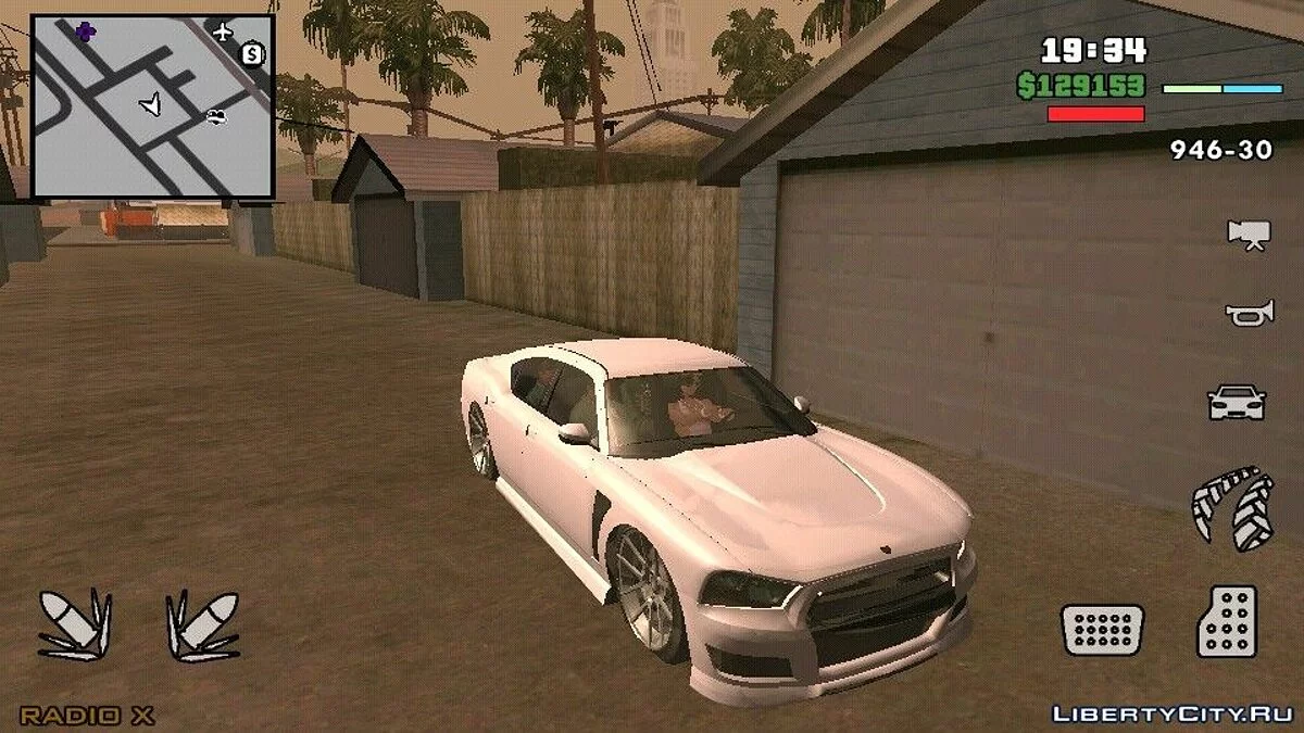 Bravado Buffalo S aus GTA 5 / GTA San Andreas (iOS, Android)