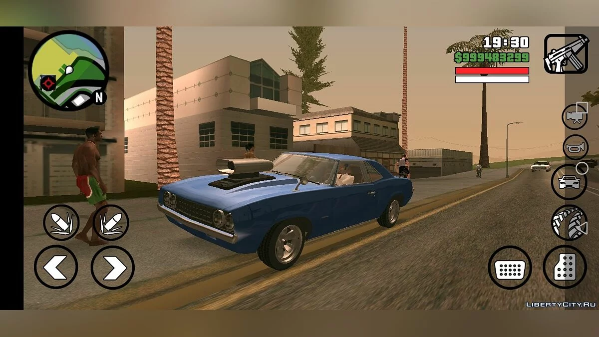 Declasse Vigero - Only DFF / GTA San Andreas (iOS, Android)