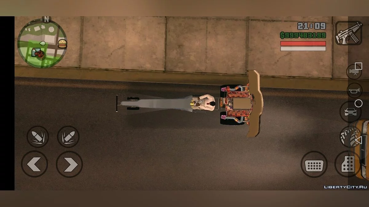 Dragster Thaïlande / GTA San Andreas (iOS, Android)