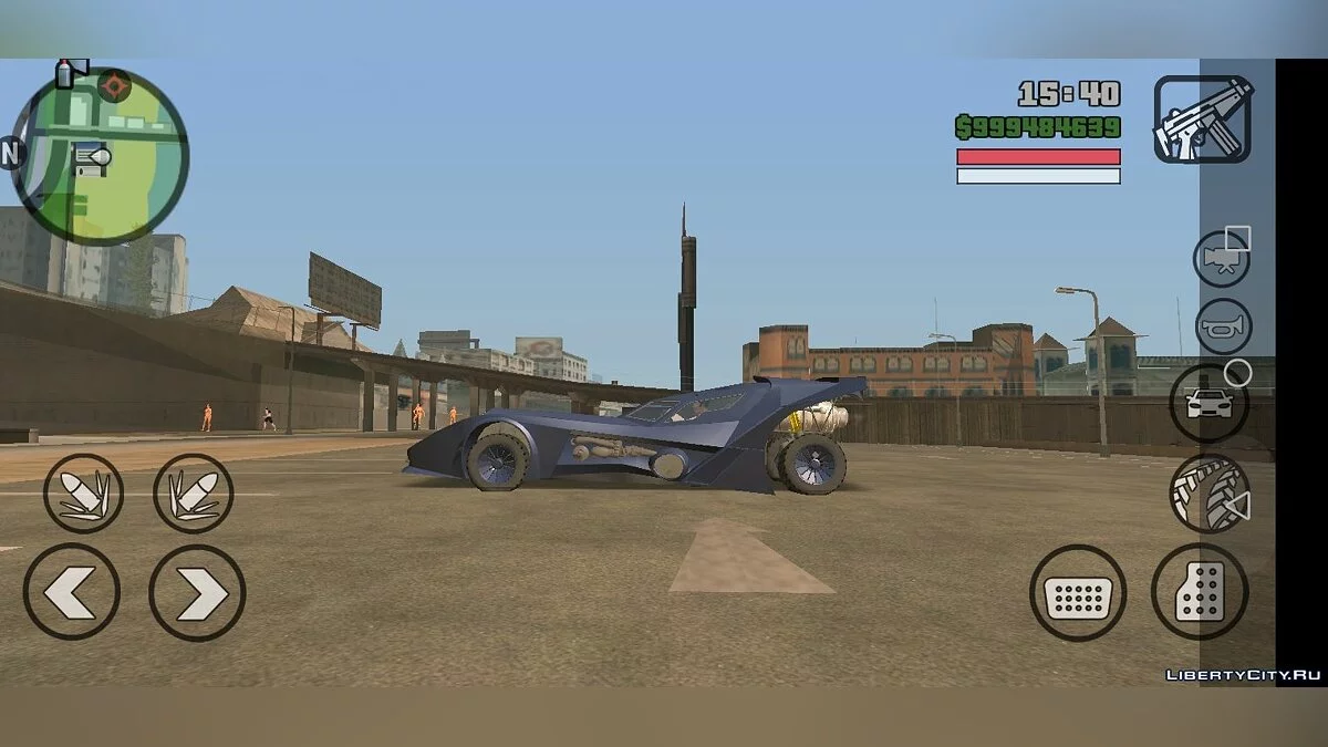 Grotti Vigilante - Only DFF / GTA San Andreas (iOS, Android)