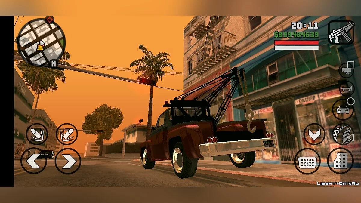 Reboque Antigo / GTA San Andreas (iOS, Android)