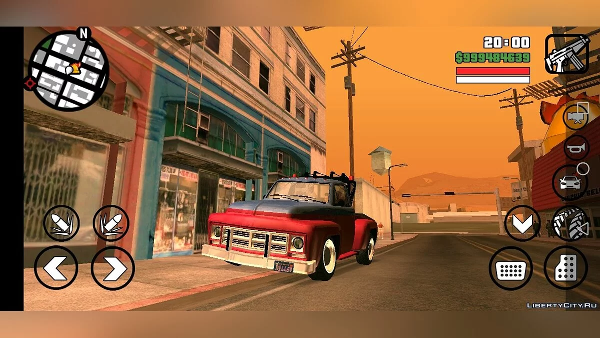 Reboque Antigo / GTA San Andreas (iOS, Android)