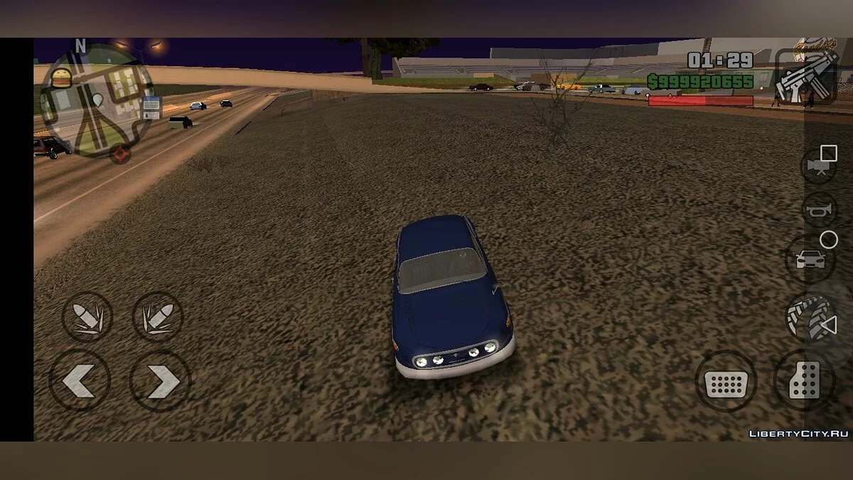 Tatra-603 / GTA San Andreas (iOS, Android)