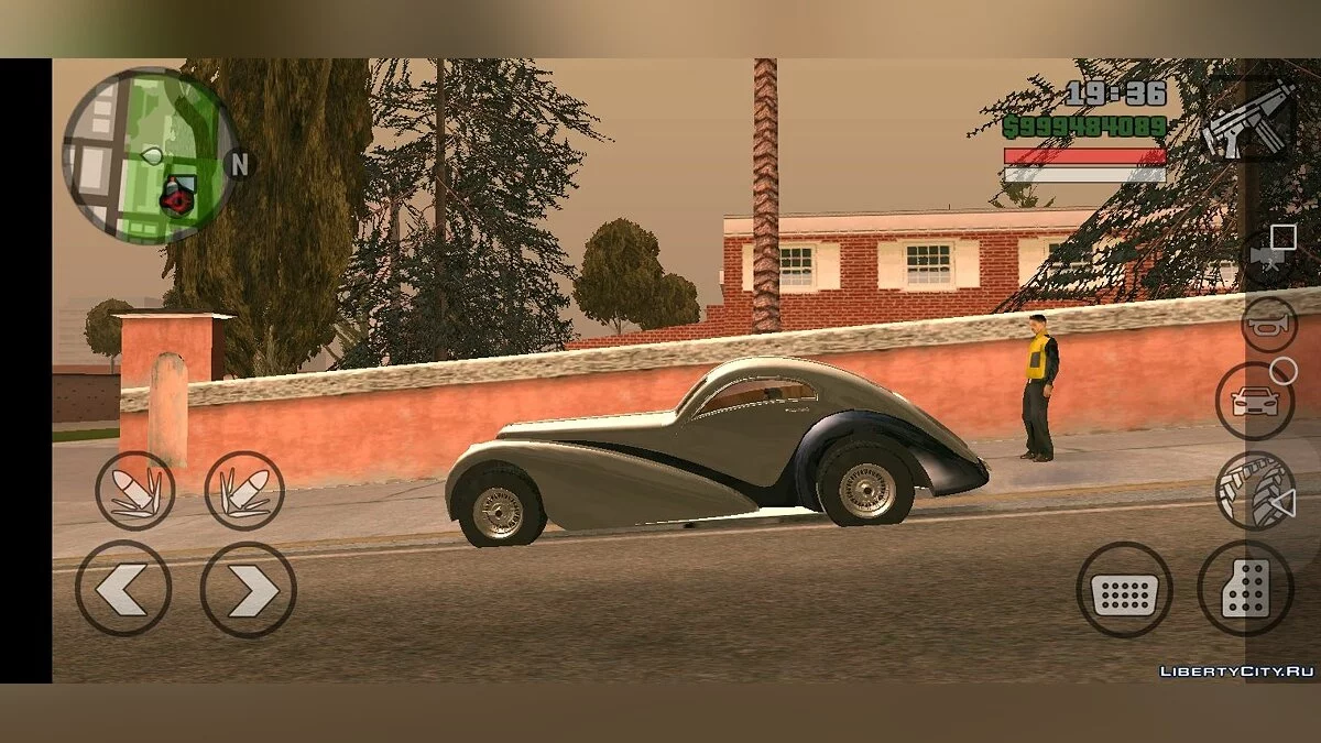 Truffade Z-Type - Only DFF / GTA سان أندرياس (iOS، أندرويد)