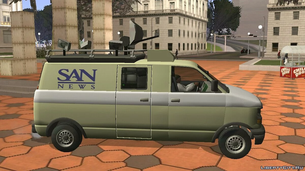 Declasse News Van (тільки DFF) / GTA San Andreas (iOS, Android)