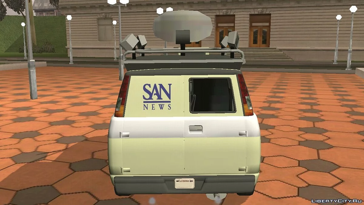 Declasse News Van (тільки DFF) / GTA San Andreas (iOS, Android)