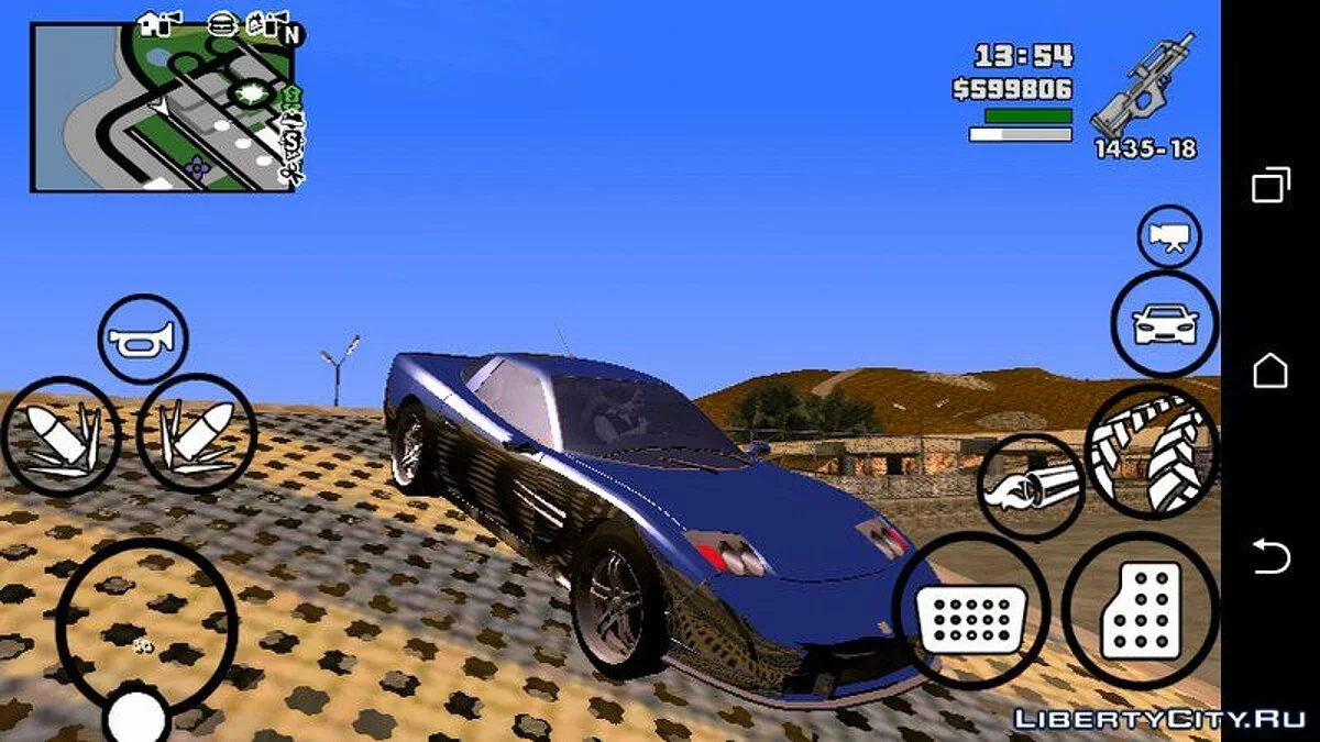 GTA 4 Invetero Coquette (DFF only) / GTA San Andreas (iOS, Android)