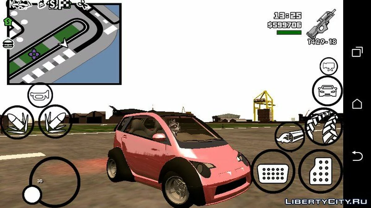 GTA 5 Benefactor Panto Custom (DFF only) / GTA San Andreas (iOS, Android)