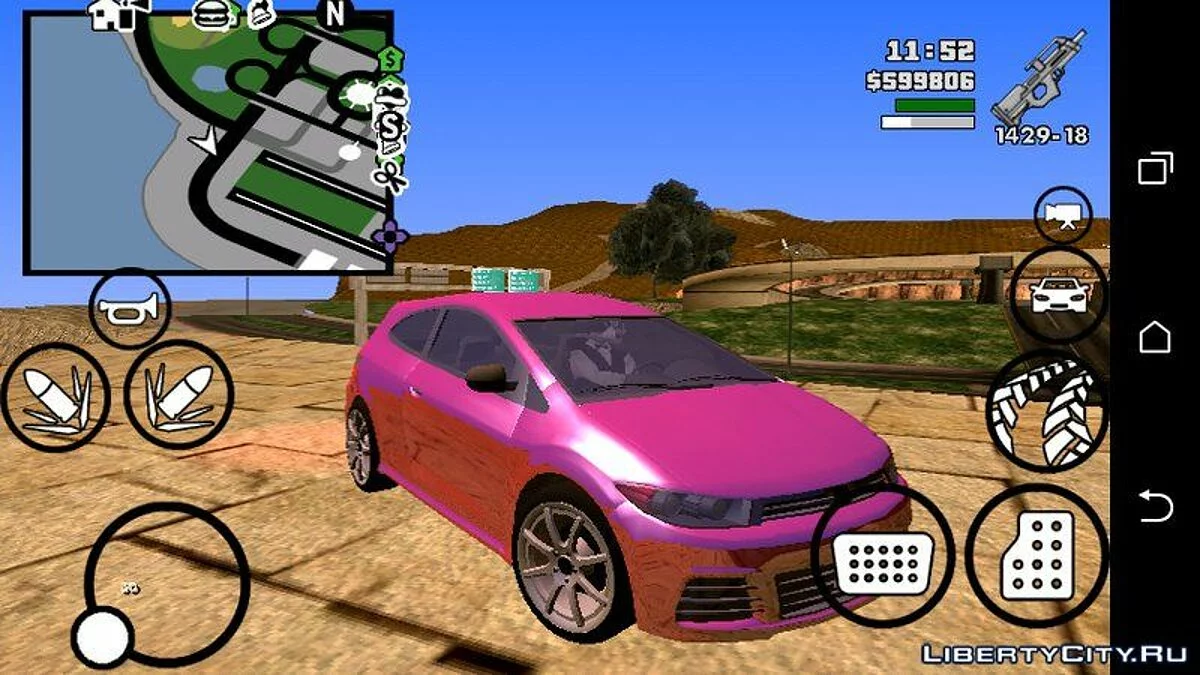 GTA 5 Dinka Blista v2 (DFF uniquement) / GTA San Andreas (iOS, Android)