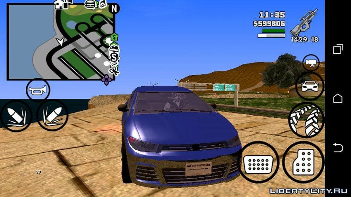 GTA 5 Dinka Blista v2 (DFF uniquement) / GTA San Andreas (iOS, Android)
