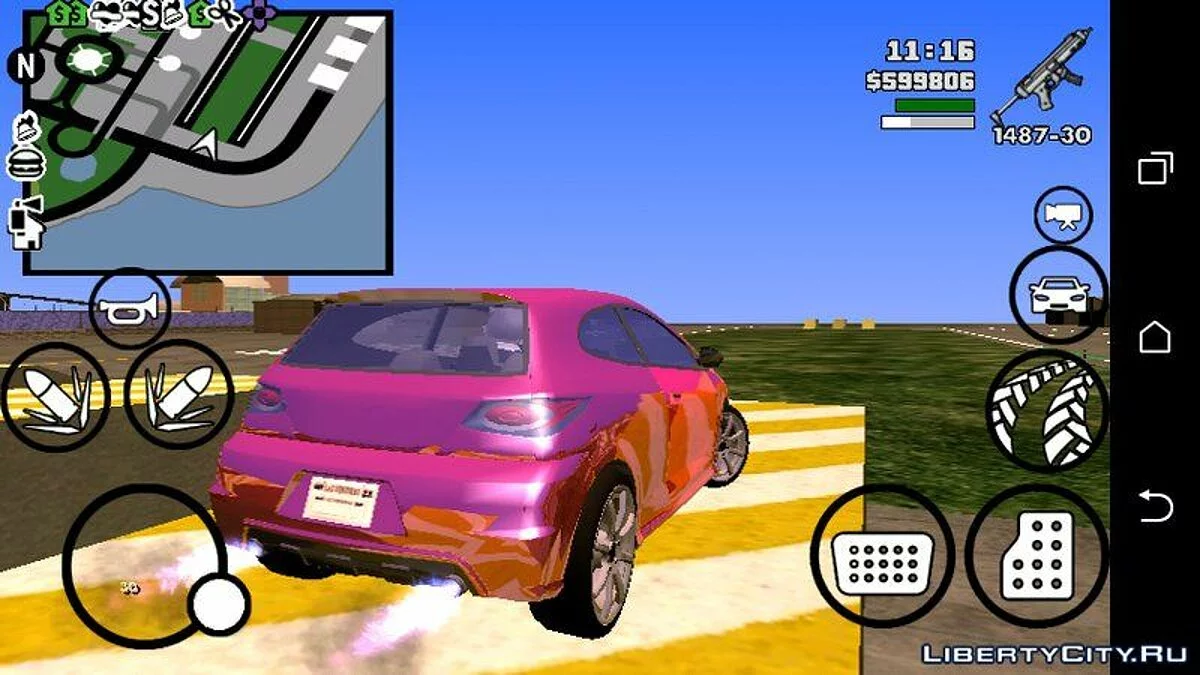 GTA 5 Dinka Blista v2 (DFF uniquement) / GTA San Andreas (iOS, Android)