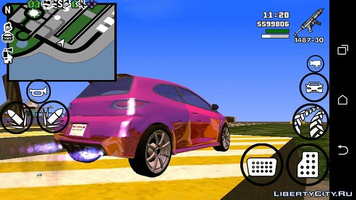 GTA 5 Dinka Blista v2 (DFF uniquement) / GTA San Andreas (iOS, Android)