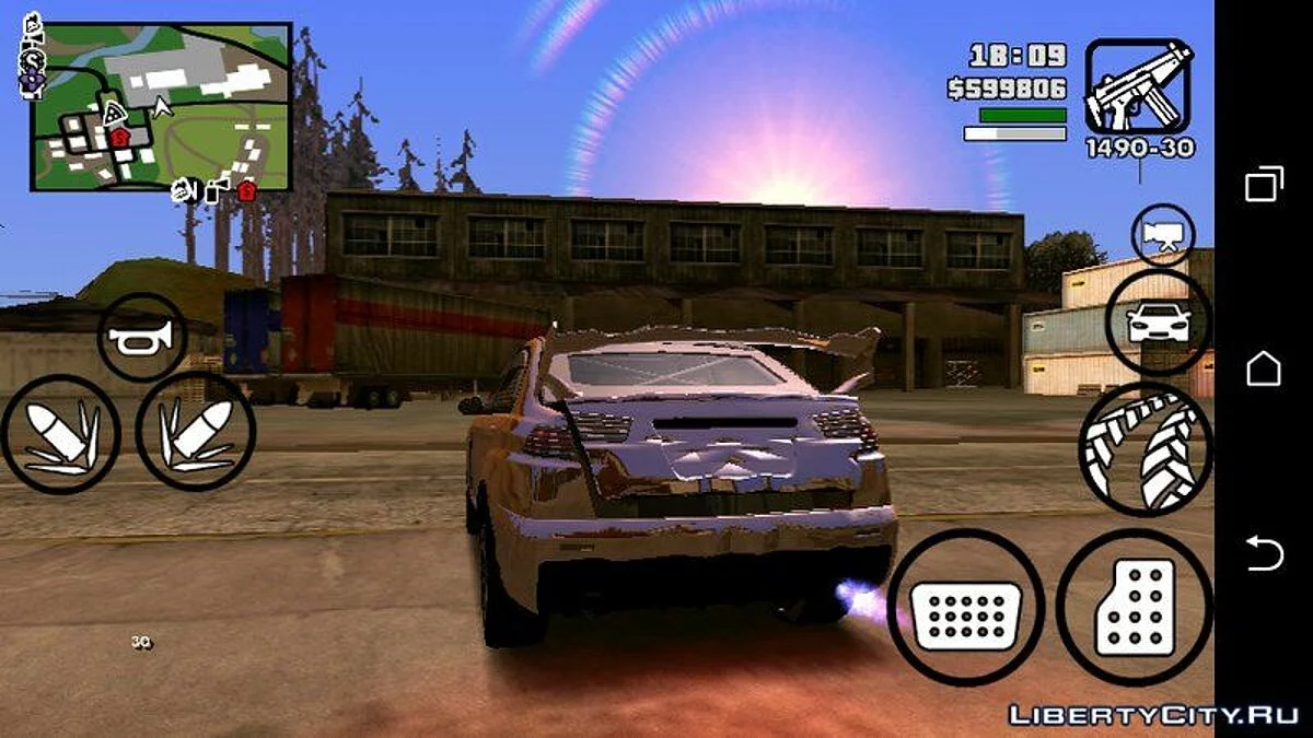 GTA V Karin Kuruma Броньований (тільки DFF) / GTA San Andreas (iOS, Android)