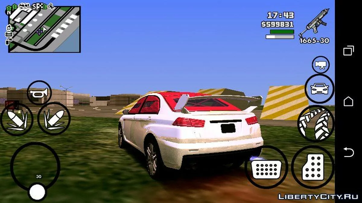 GTA V Karin Kuruma Броньований (тільки DFF) / GTA San Andreas (iOS, Android)