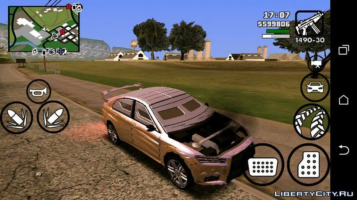 GTA V Karin Kuruma Броньований (тільки DFF) / GTA San Andreas (iOS, Android)