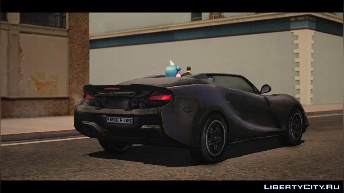 Sport Car from Free Fire [RHA | Android] / GTA San Andreas (iOS, Android)