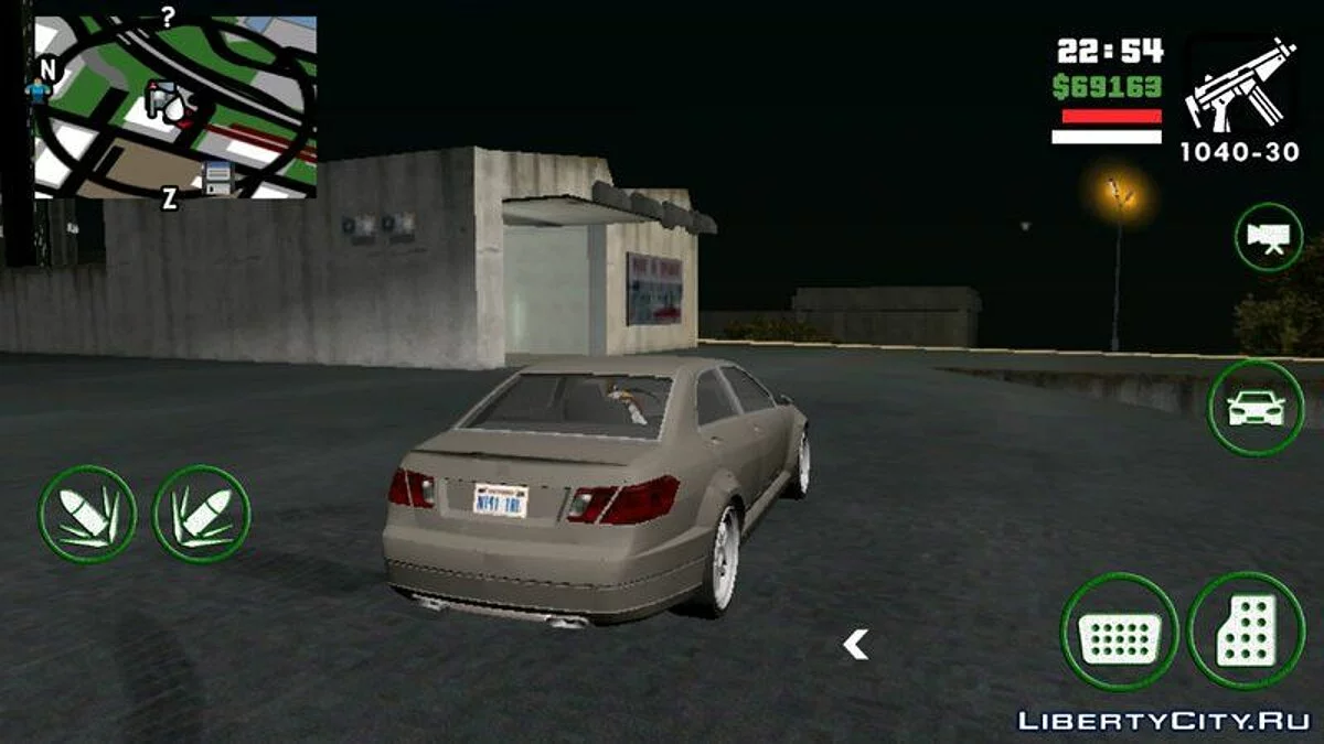 Benefactor Schafter from GTA 5 (DFF only) / GTA San Andreas (iOS, Android)