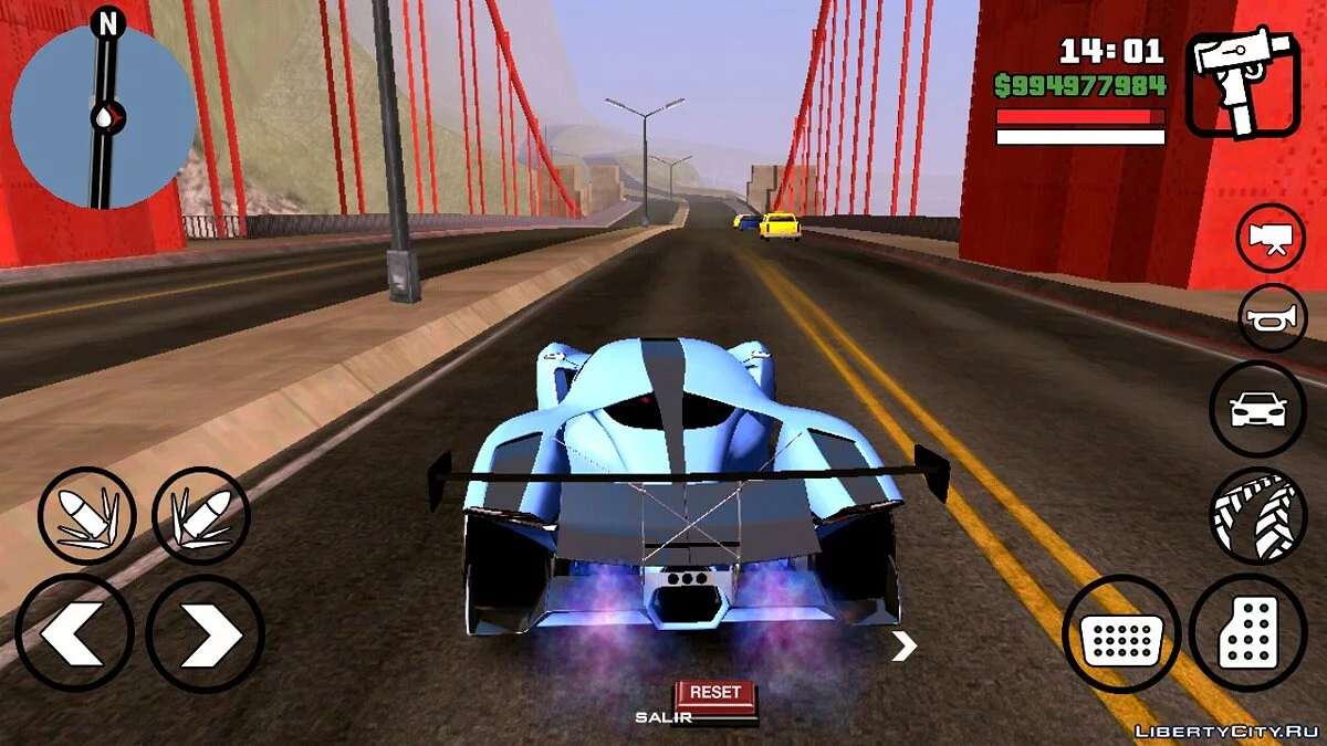 Grotti X80 Proto from GTA 5 (DFF only) / GTA San Andreas (iOS, Android)