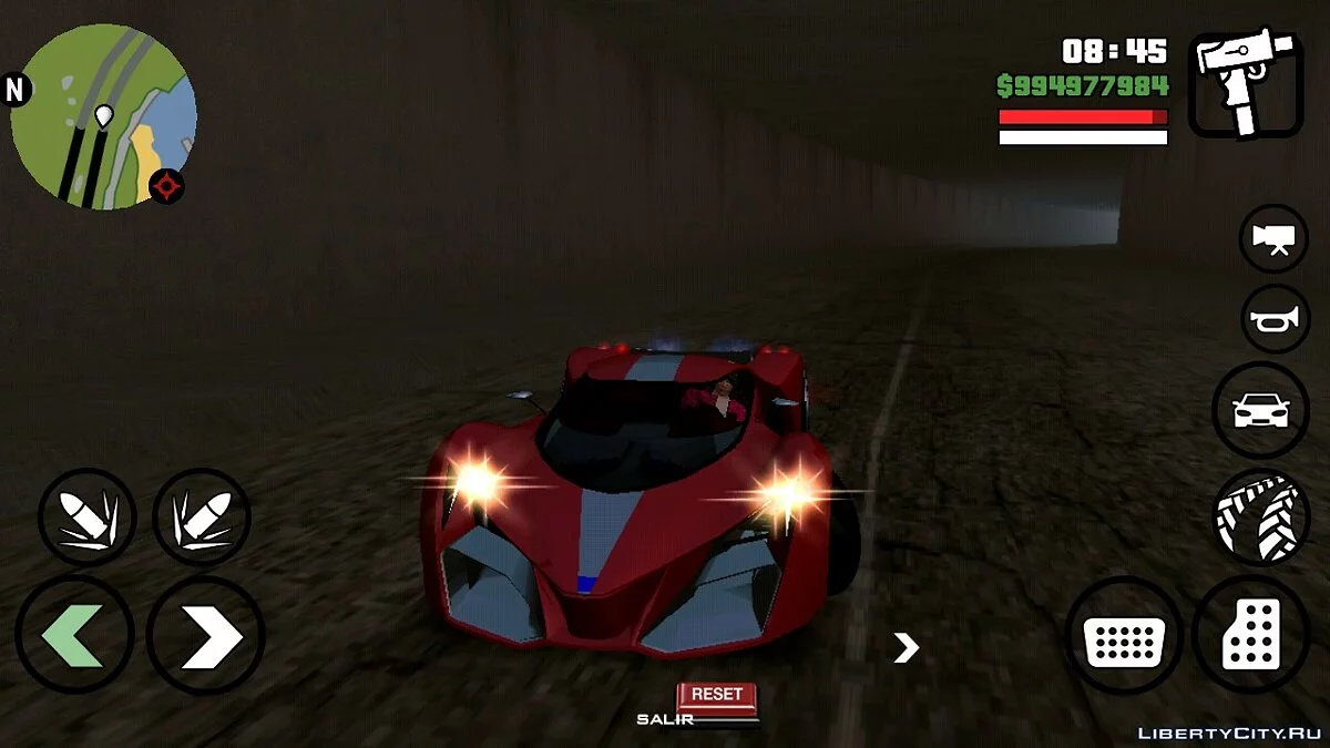 Grotti X80 Proto from GTA 5 (DFF only) / GTA San Andreas (iOS, Android)