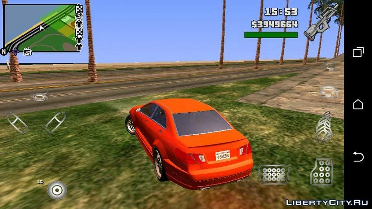 GTA 5 Benefactor Schafter (DFF only) / GTA San Andreas (iOS, Android)