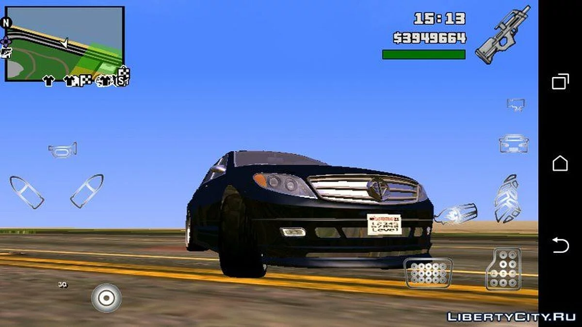 GTA 5 Benefactor Schafter (DFF only) / GTA San Andreas (iOS, Android)