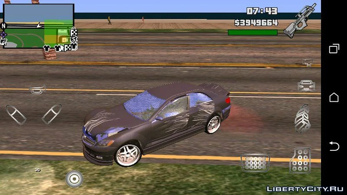 GTA 5 Benefactor Schafter (DFF only) / GTA San Andreas (iOS, Android)