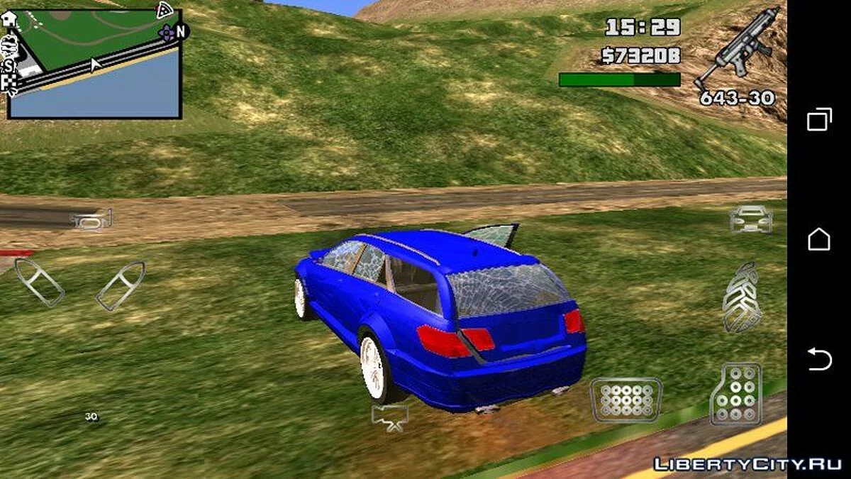 GTA 5 Benefactor Schafter Wagon(仅 DFF) / GTA San Andreas (iOS, Android)