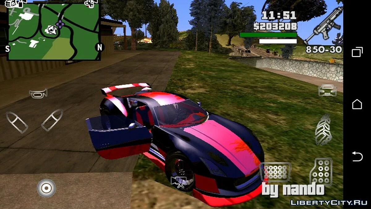 GTA 5 Cyclone (solo DFF) / GTA San Andreas (iOS, Android)