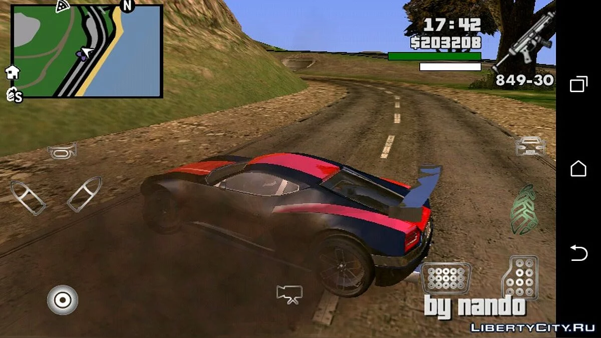 GTA 5 Cyclone (solo DFF) / GTA San Andreas (iOS, Android)