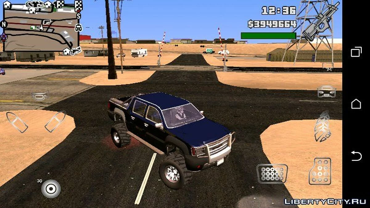 GTA 5 Declasse Granger 4X4 (solo DFF) / GTA San Andreas (iOS, Android)