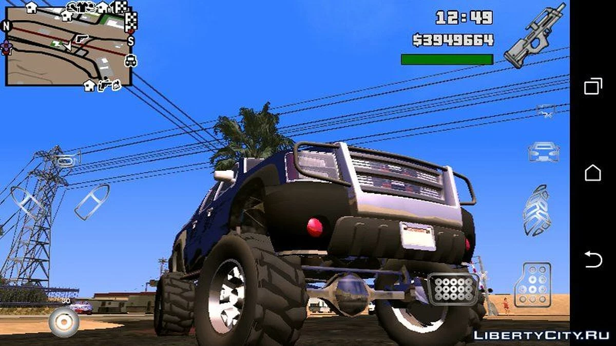 GTA 5 Declasse Granger 4X4 (solo DFF) / GTA San Andreas (iOS, Android)